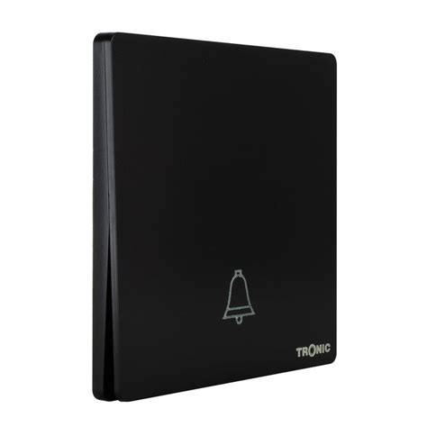 Door Bell Switch Black