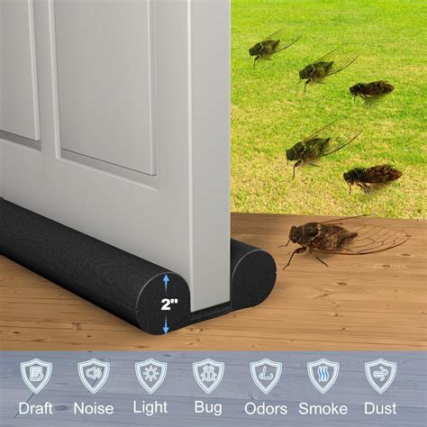 Door Draft Stopper For Smoke