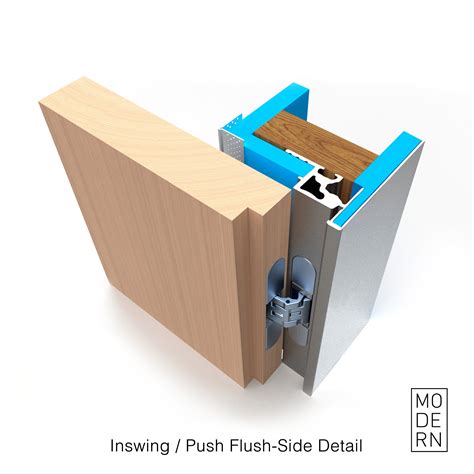 door frame flush with studs