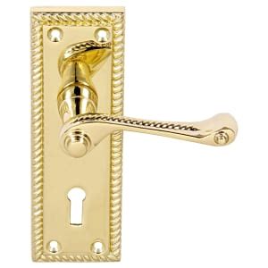 Door Handle Brass Wickes