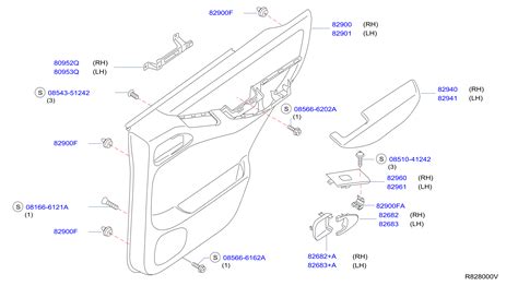 Door Inside Handle Escutcheon