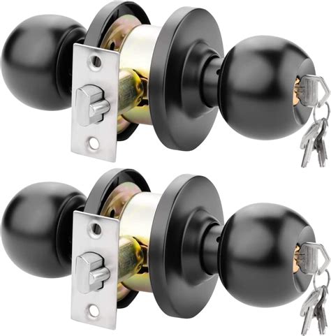 Door Knob With Lock And Key For Bedroom