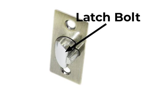 Door Latch Bolt Adjustment