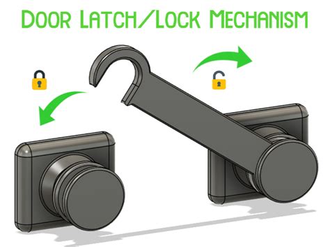 Door Latch Lock Release