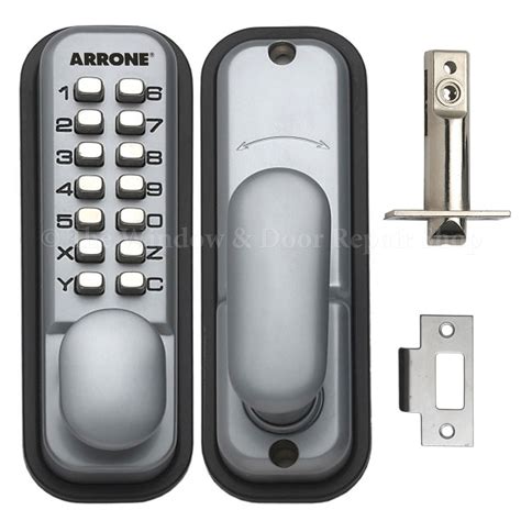 door lock with number code