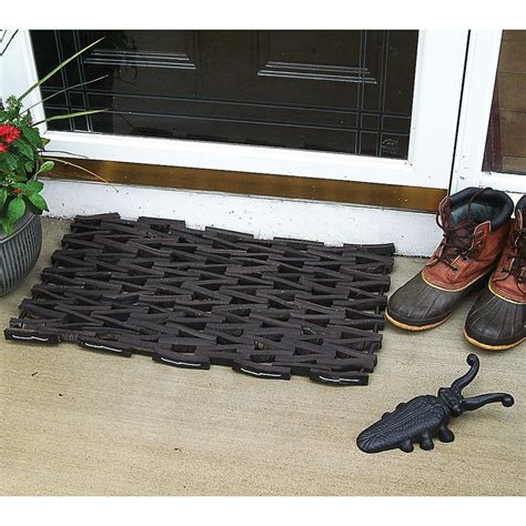 Door Mats From Recycled Tires