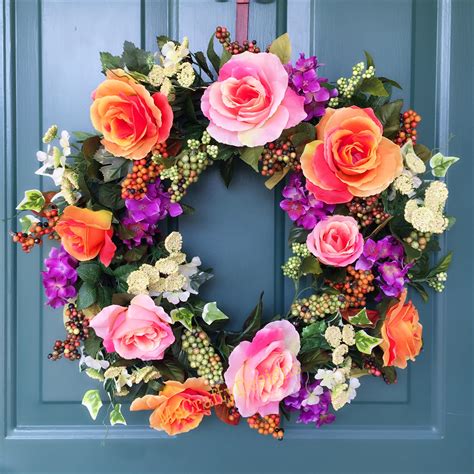 door wreath ideas for summer