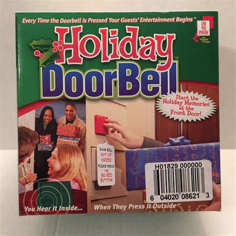 doorbell with holiday music
