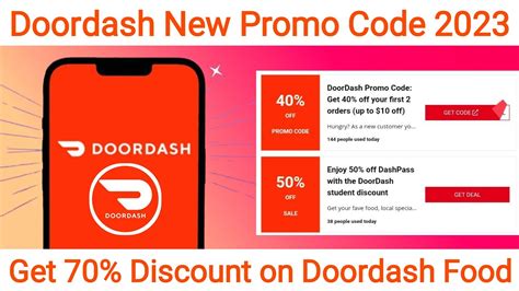 Get Discounts On Your Food Delivery With Doordash Coupon 2023