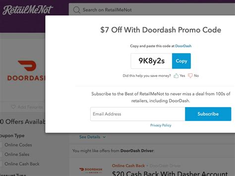 doordash 1 dollar delivery promo code january