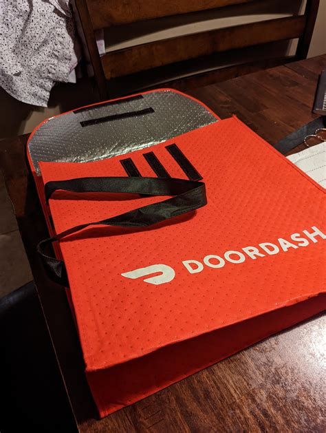 Doordash Bag Was Open
