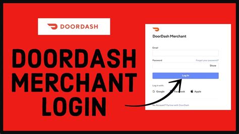 doordash merchant login