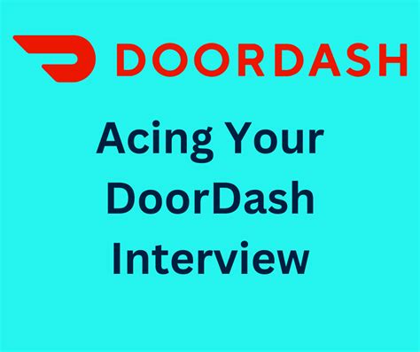 Doordash Zoom Interview