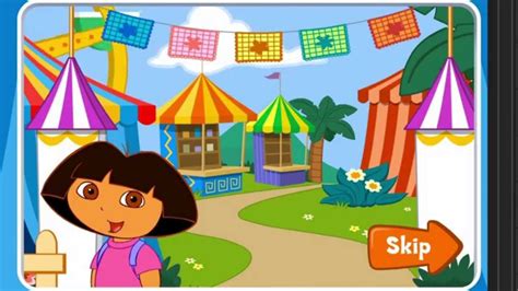 Dora the Explorer Carnival Fiesta Game! UNPACK AND PLAY