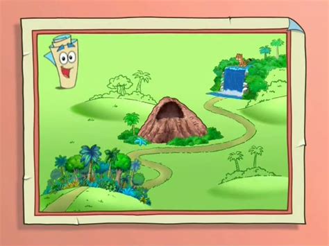 Dora The Explorer Map Drawing