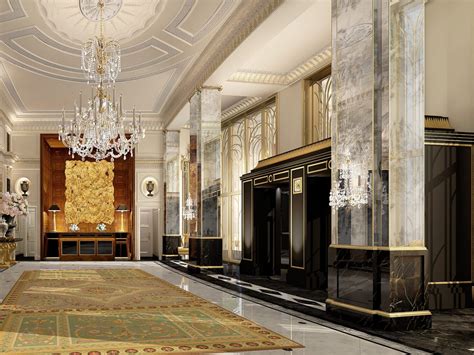 The Dorchester London lobby