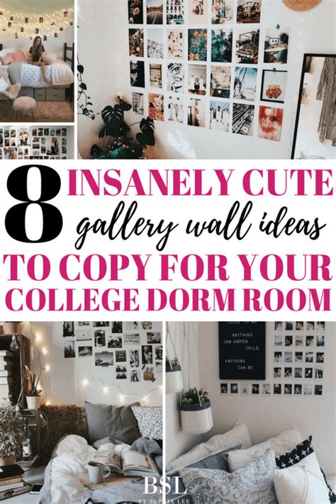 Dorm Gallery Wall Ideas
