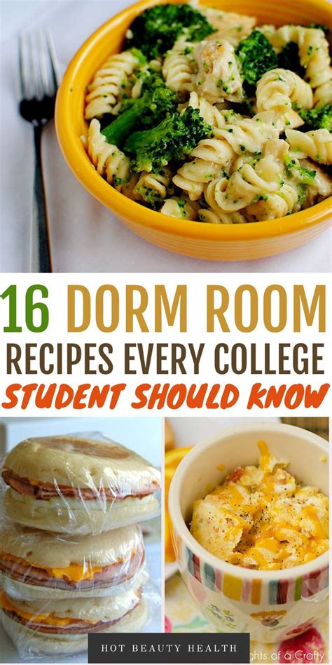Dorm Room Cooking Ideas