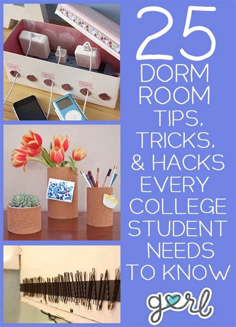 Dorm Tips And Tricks