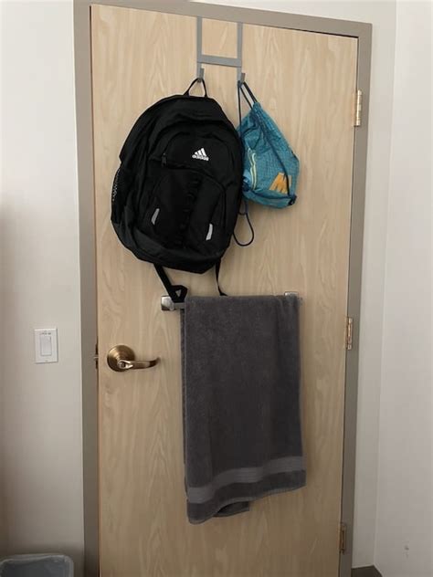 Dorm Towel Storage
