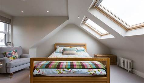 Dormer window loft conversion with skylights in South West