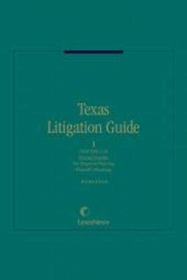 Reviews Dorsaneo Texas Litigation Guide Going Viral