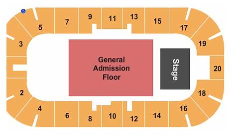 Dort Event Center Seating Chart