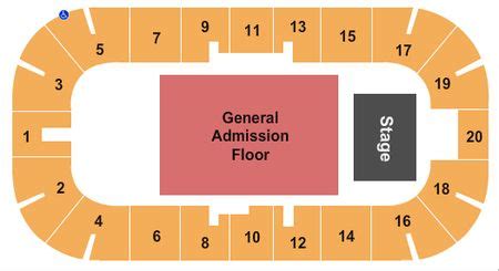 Dort Event Center Seating Chart