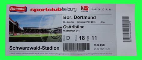 dortmund v freiburg tickets