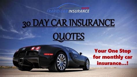 dos and don'ts of 30 day car insurance