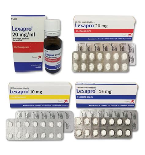 Lexapro 10mg / 20mg Cheapest in Singapore 100 authentic