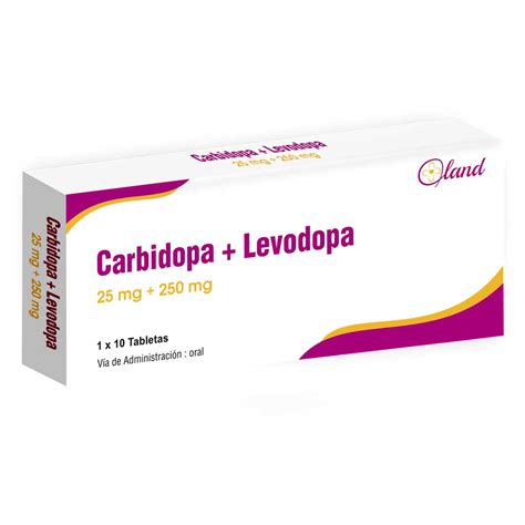 dosis de levodopa carbidopa