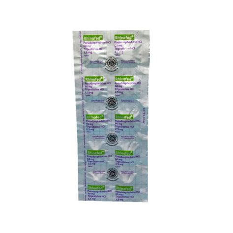 dosis rhinofed