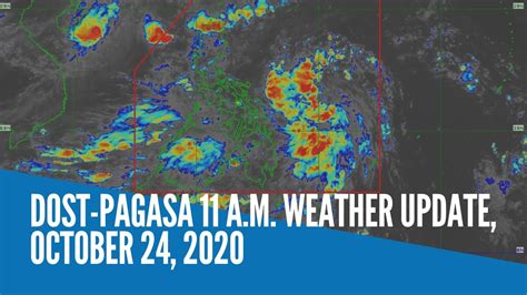 dost pagasa weather map