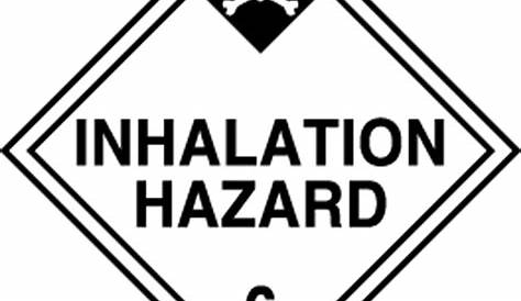Hazard Class 6 - Poison DOT Label w/ID Tab | SAFETYCAL, INC.