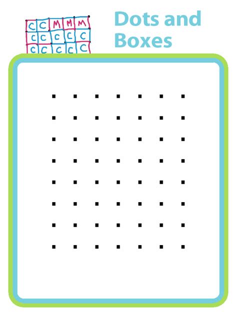 Dot And Boxes Printable