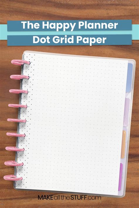 Dot Grid Planner Paper Printable