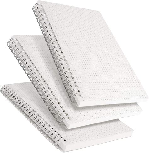 Dot Grid Spiral Notebook A5