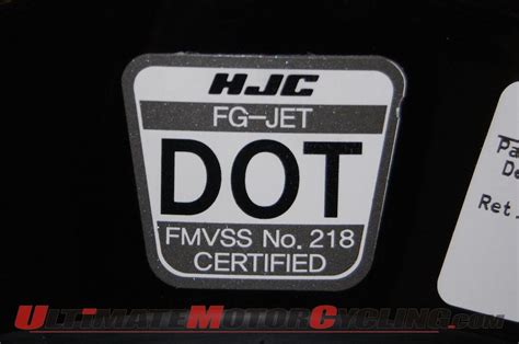 Dot Helmet Replacement Guidelines