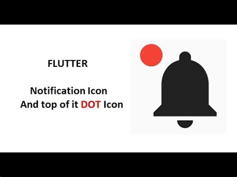 dot icon in flutter