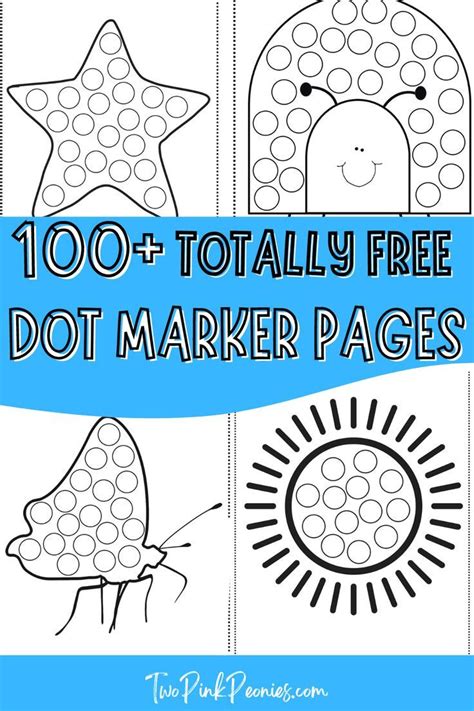 Dot Markers Free Printables
