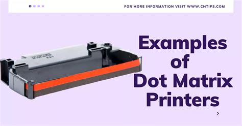 Dot Matrix And Solid Font Printers Are Examples Of