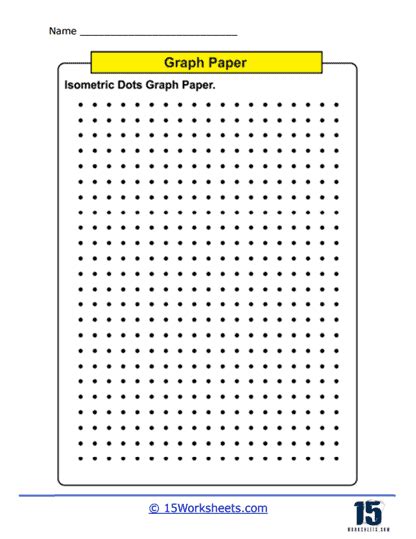 Dot Matrix Graph Paper