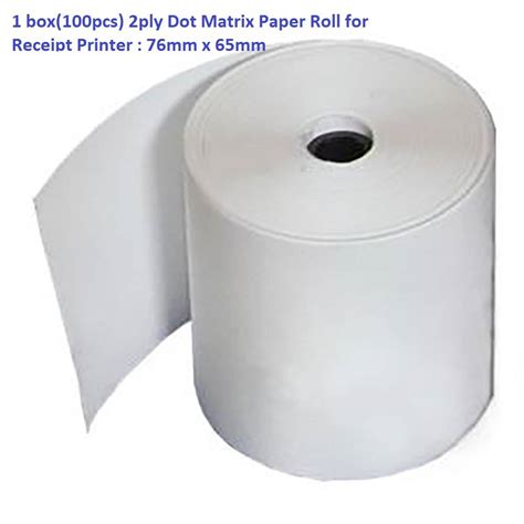 Dot Matrix Printer Roll