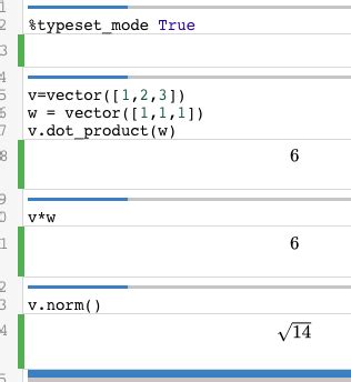 Dot_Product Sagemath