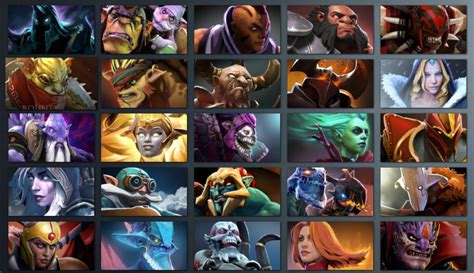 dota 2 characters list