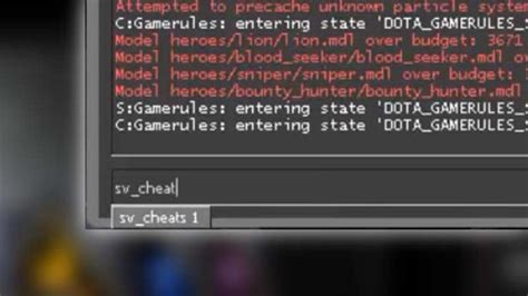 dota 2 cheat codes