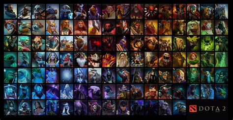 dota 2 hero amount