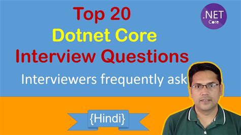 Dotnet Core Interview Questions