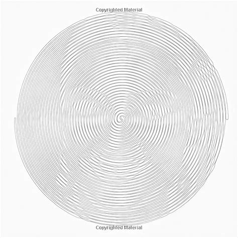 Dots Lines Spirals Coloring Page